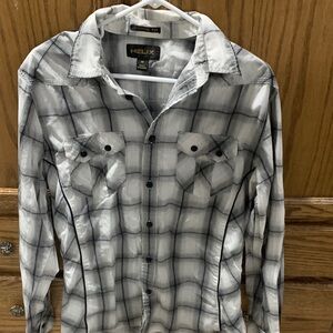 Helix Monochrome Checkered Shirt